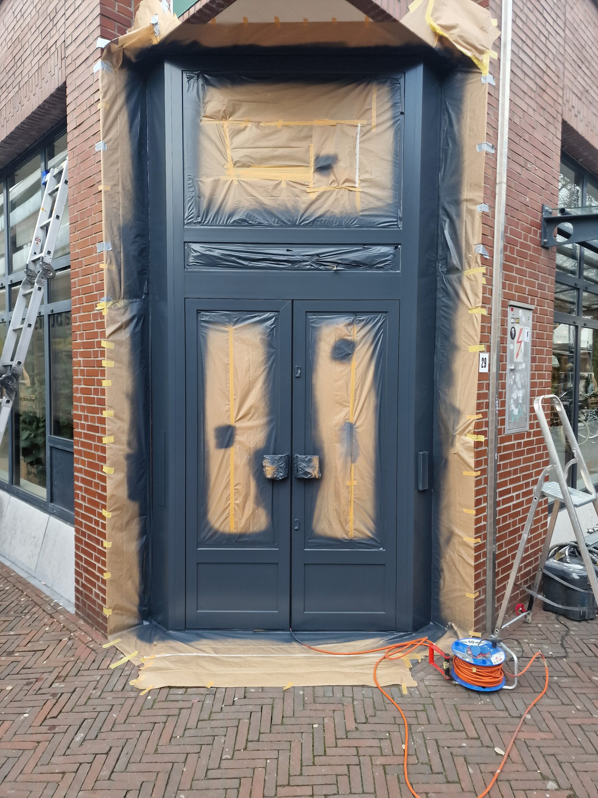 Gevelpaneel renovatie project